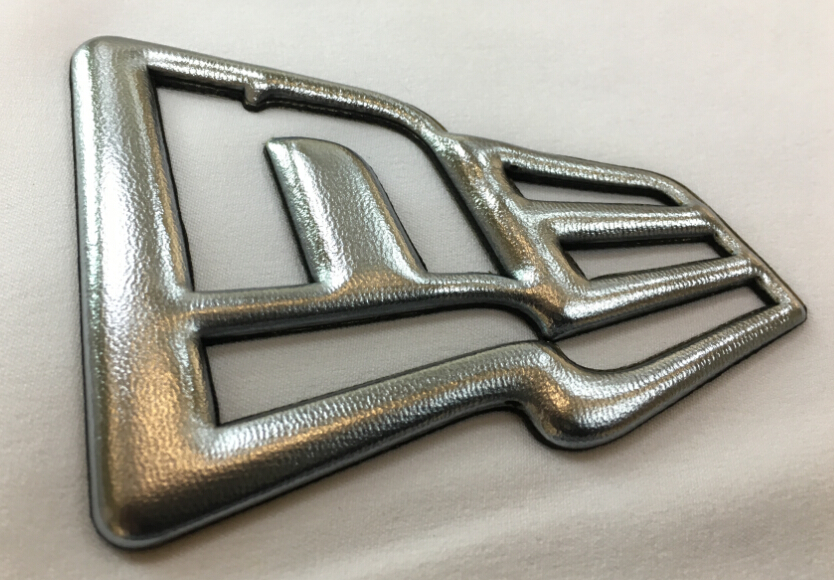 3D Silicone with PU Leather Heat Transfer Label